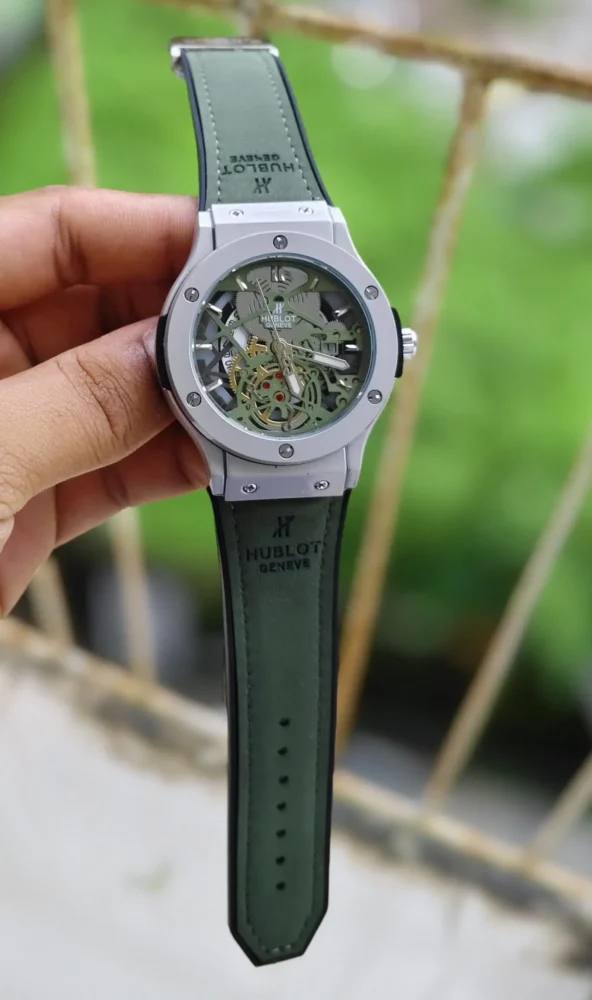 Hublot Geneve (Masterpiece) Inspired Skeleton Dial Watch Limited Edition