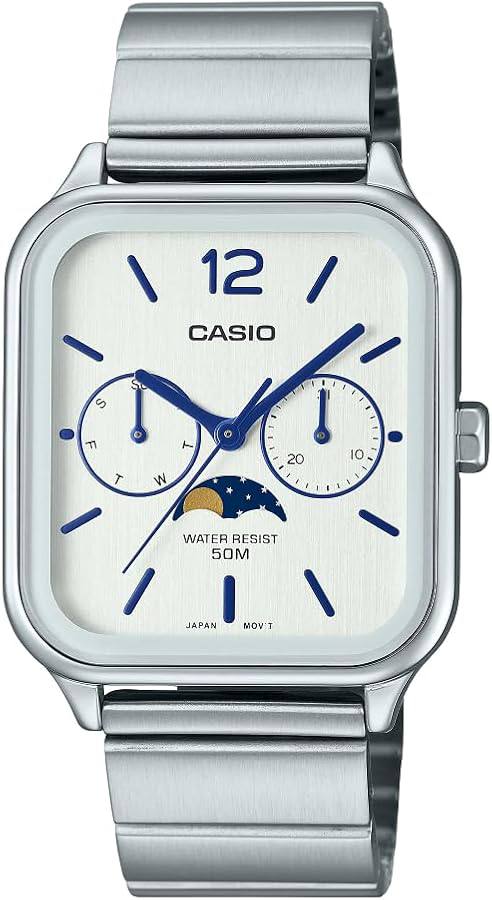 Casio watch Standard Moon Phase Analog Men Watch