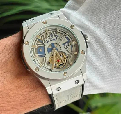 Hublot Geneve (Masterpiece) Inspired Skeleton Dial Watch Limited Edition