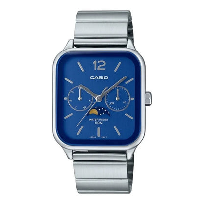 Casio watch Standard Moon Phase Analog Men Watch